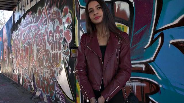 20yo public slut pounded in doggystyle before riding it