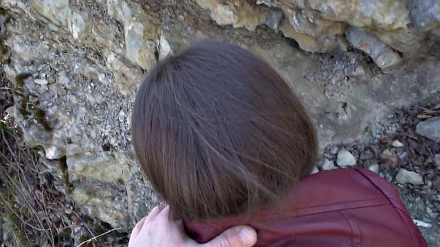 20yo public slut pounded in doggystyle before riding it