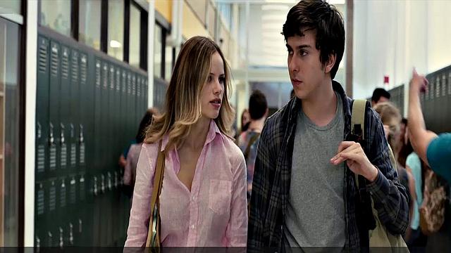 Halston Sage in see-through bra