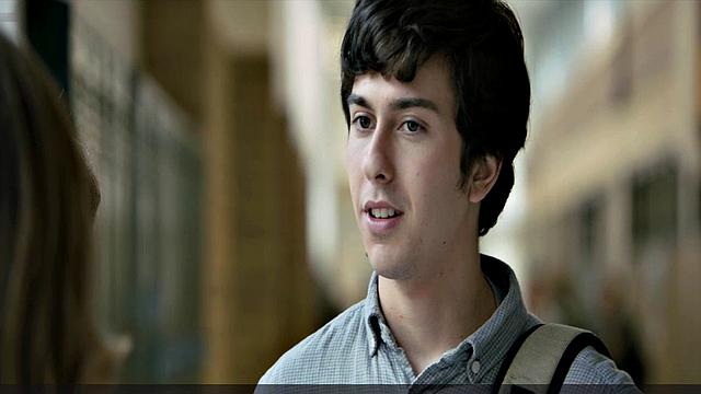 Halston Sage in see-through bra