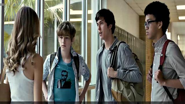 Halston Sage in see-through bra