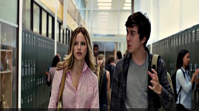 Halston Sage in see-through bra