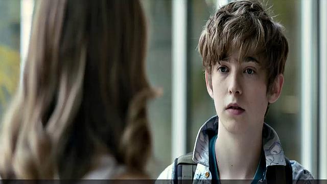 Halston Sage in see-through bra