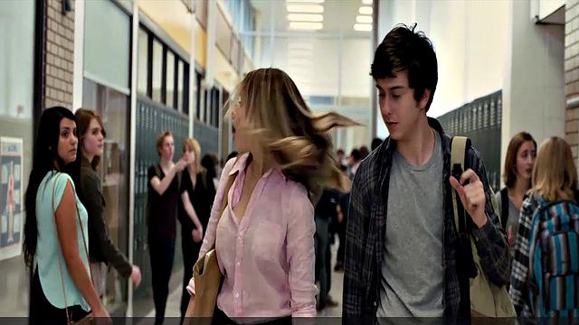 Halston Sage in see-through bra