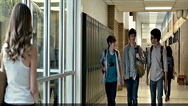 Halston Sage in see-through bra