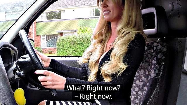 Blonde Essex Pussy Takes on Big Black Cock in reverse cowgirl position