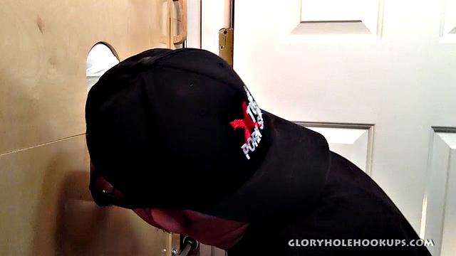 Trucker At The Gloryhole With a Load