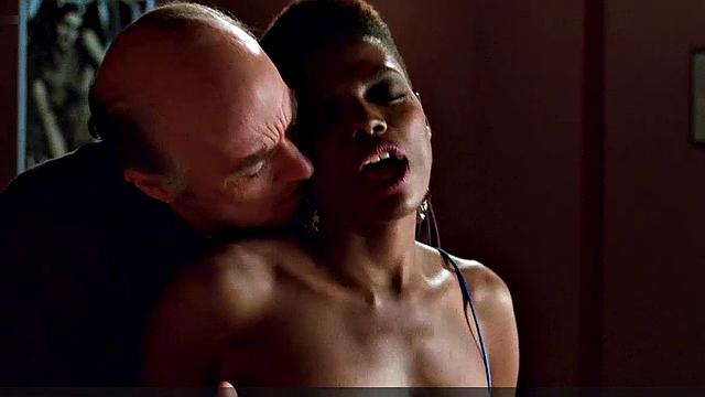 Gloria Lynne Henry's vintage sex tape: Interracial, pierced nipples, and ponytail ebony celebrity