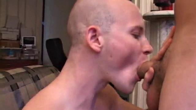 Buddies Lex and Gunner have sent their girls away for the weekend and are eager to spend some time together. The guys sit side-by-side, watching a porn video, and commenting on the show in front of them, while rubbing their growing dicks.